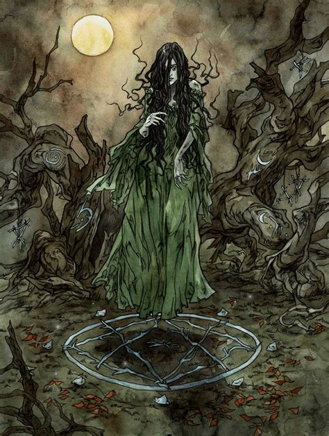 Delve into the mythology of a fae witch